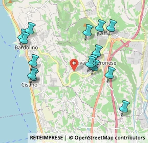 Mappa Strada Sotto Valzuane, 37010 Bardolino VR, Italia (2.112)