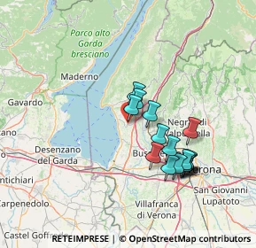 Mappa Strada Sotto Valzuane, 37010 Bardolino VR, Italia (12.54933)