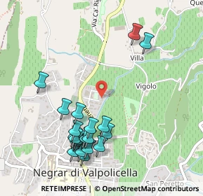 Mappa Via Sandro Pertini, 37024 Negrar VR, Italia (0.541)