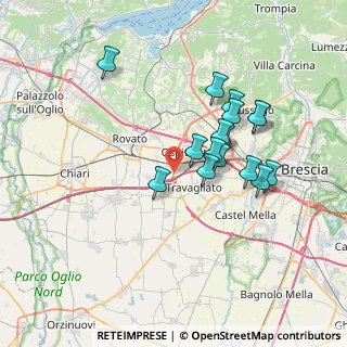 Mappa SP 19 km 16+480, 25039 Travagliato BS, Italia (6.27)