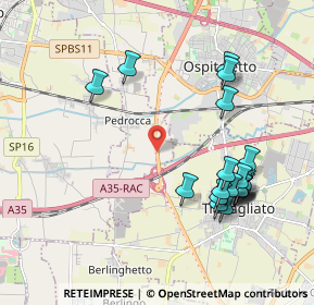 Mappa SP 19, 25046 Cazzago San Martino BS (2.1335)