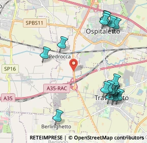 Mappa SP 19, 25046 Cazzago San Martino BS (2.45333)