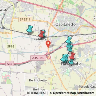 Mappa SP 19 km 16+480, 25039 Travagliato BS, Italia (1.80923)