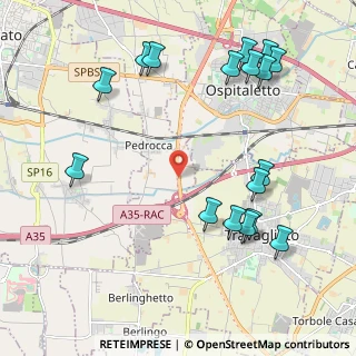 Mappa SP 19 km 16+480, 25039 Travagliato BS, Italia (2.5)