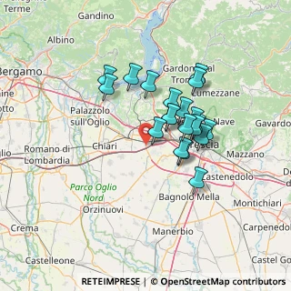 Mappa SP 19 km 16+480, 25039 Travagliato BS, Italia (10.9575)