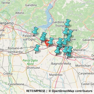 Mappa SP 19 km 16+480, 25039 Travagliato BS, Italia (11.37)