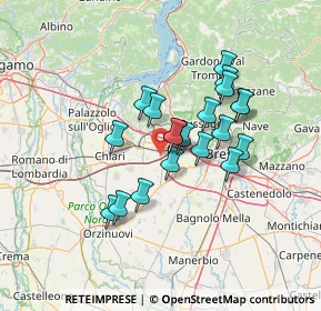 Mappa SP 19, 25046 Cazzago San Martino BS (10.816)