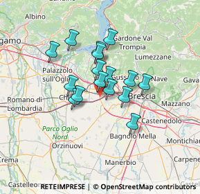 Mappa SP 19, 25046 Cazzago San Martino BS (9.65875)