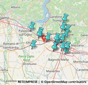 Mappa SP 19, 25046 Cazzago San Martino BS (11.37)