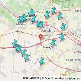 Mappa SP 19 km 16+480, 25039 Travagliato BS, Italia (4.884)