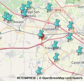 Mappa SP 19, 25046 Cazzago San Martino BS (6.3115)