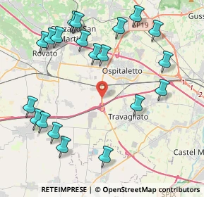 Mappa SP 19, 25046 Cazzago San Martino BS (4.884)