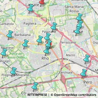 Mappa Via Fratelli Bronzetti, 20017 Rho MI, Italia (2.68471)