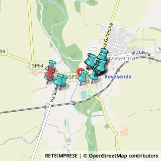 Mappa Via Brusnengo, 13040 Rovasenda VC, Italia (0.25385)
