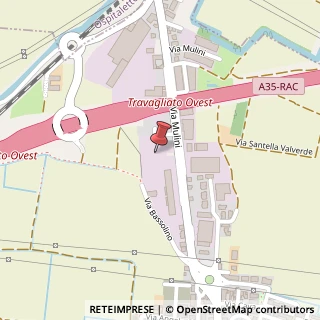 Mappa Via Mulini, 75, 25039 Travagliato, Brescia (Lombardia)