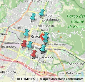 Mappa Piazza Arturo Benedetti Michelangeli, 25121 Brescia BS, Italia (1.38455)