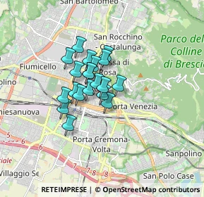 Mappa Piazza Arturo Benedetti Michelangeli, 25121 Brescia BS, Italia (1.0385)