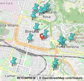 Mappa Piazza Arturo Benedetti Michelangeli, 25121 Brescia BS, Italia (1.07643)