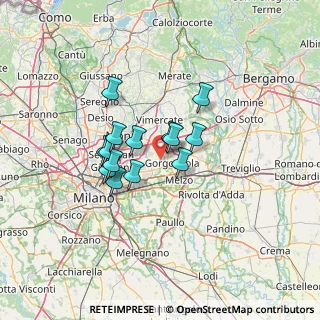 Mappa Piazza Diritti dei Bambini, 20060 Bussero MI, Italia (9.59214)
