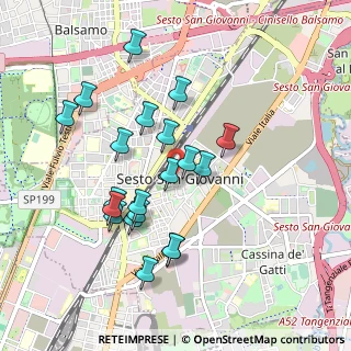 Mappa Via Giuseppe Garibaldi, 20099 Sesto San Giovanni MI, Italia (0.874)
