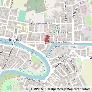 Mappa Via Zuccarini, 11, 30016 Jesolo, Venezia (Veneto)