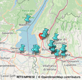 Mappa Via Grande, 37010 Cavaion Veronese VR, Italia (12.32556)