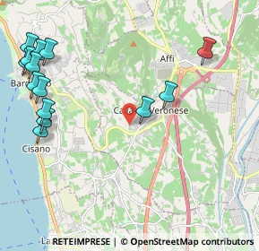 Mappa Via Grande, 37010 Cavaion Veronese VR, Italia (2.76)