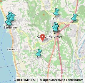 Mappa Via Grande, 37010 Cavaion Veronese VR, Italia (2.59)