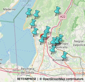 Mappa Via Grande, 37010 Cavaion Veronese VR, Italia (5.68286)