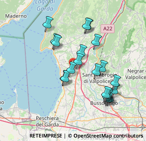 Mappa Via Grande, 37010 Cavaion Veronese VR, Italia (6.8925)