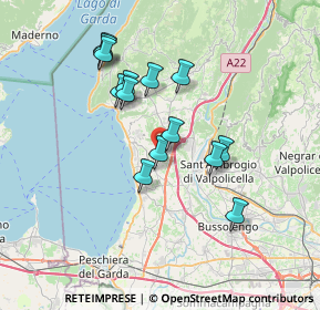 Mappa Via Grande, 37010 Cavaion Veronese VR, Italia (6.25143)