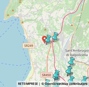 Mappa Via Grande, 37010 Cavaion Veronese VR, Italia (6.54167)