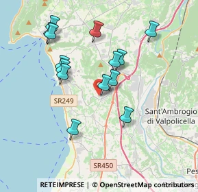 Mappa Via Grande, 37010 Cavaion Veronese VR, Italia (3.57214)