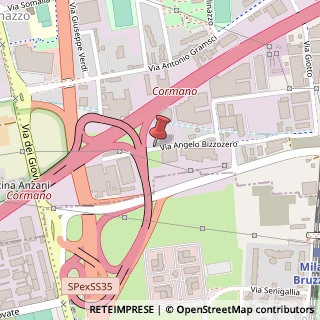 Mappa Via Bizzozzero, 108, 20032 Cormano, Milano (Lombardia)