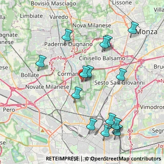 Mappa Via Volontari Italiani del Sangue, 20091 Bresso MI, Italia (4.502)