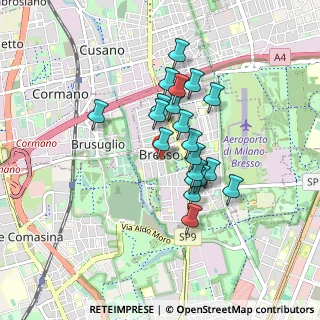 Mappa Via Volontari Italiani del Sangue, 20091 Bresso MI, Italia (0.679)