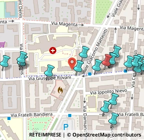 Mappa Via Rovani Giuseppe, 20099 Sesto San Giovanni MI, Italia (0.1575)