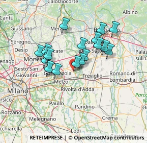 Mappa Viale Turati Filippo, 20065 Inzago MI, Italia (11.70158)