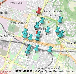Mappa Piazza Bruno Boni, 25121 Brescia BS, Italia (0.72)