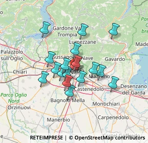 Mappa Piazza Bruno Boni, 25121 Brescia BS, Italia (9.92056)