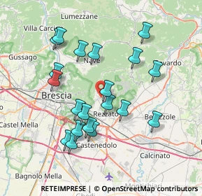Mappa 25082 Botticino BS, Italia (7.113)