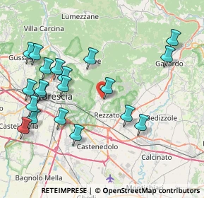 Mappa 25082 Botticino BS, Italia (9.0475)
