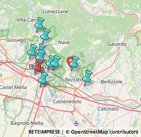 Mappa 25082 Botticino BS, Italia (6.72917)