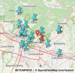 Mappa 25082 Botticino BS, Italia (6.87882)