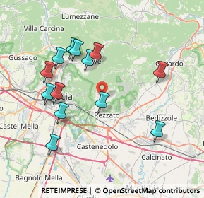 Mappa 25082 Botticino BS, Italia (7.64846)