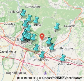 Mappa 25082 Botticino BS, Italia (6.5315)