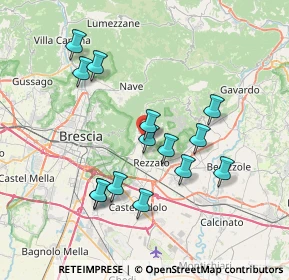 Mappa 25082 Botticino BS, Italia (6.94286)