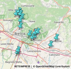 Mappa 25082 Botticino BS, Italia (7.75235)