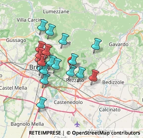 Mappa 25082 Botticino BS, Italia (6.22842)