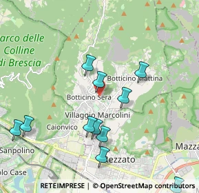 Mappa 25082 Botticino BS, Italia (2.17545)